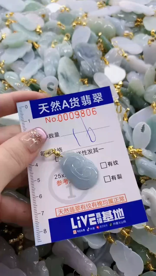 颈饰未镶嵌翡翠天然A货翡翠