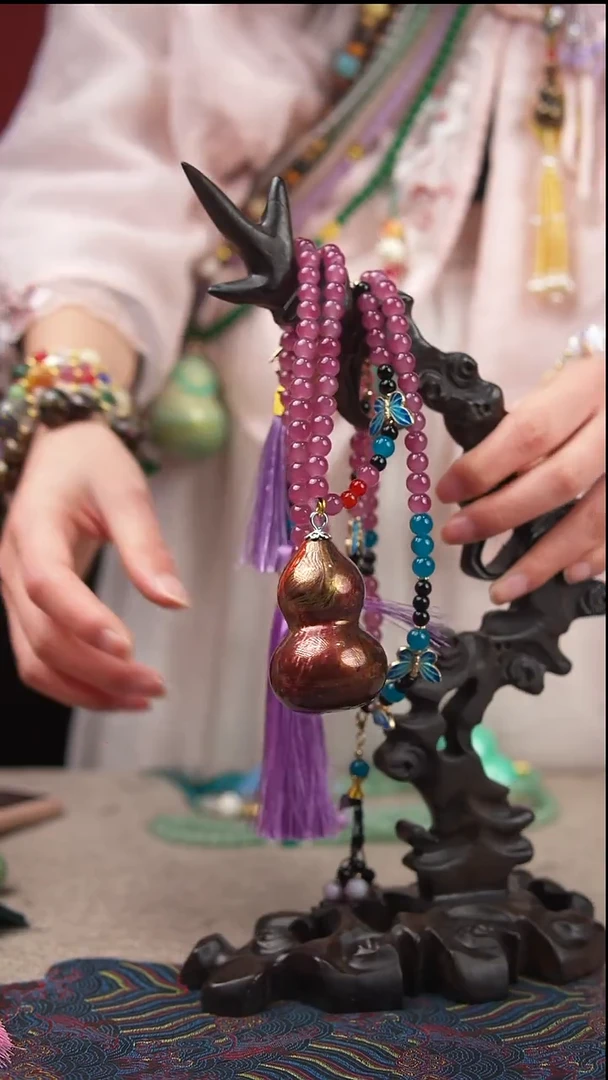 116玖澄文创漆艺葫芦国风配饰葫芦系列