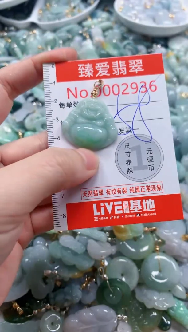 翡翠未镶嵌吊坠(不含链)2936