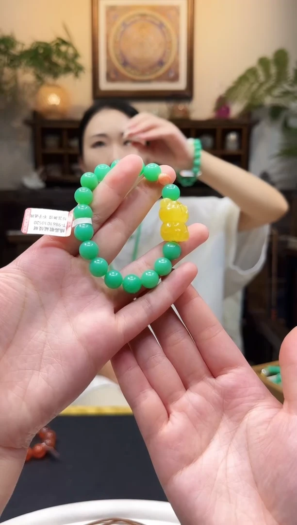 未镶嵌手链石英质玉手链