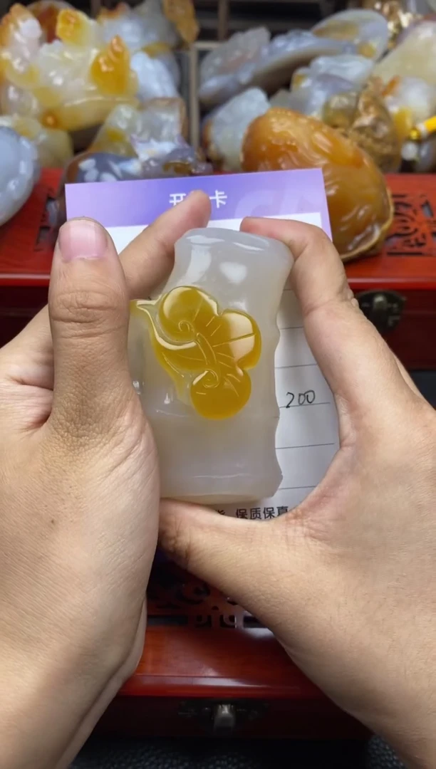 未镶嵌手把玛瑙/玉髓大*00