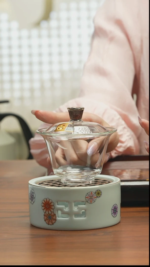 【闪购商品】广泰盖碗/玫瑰金/200cc