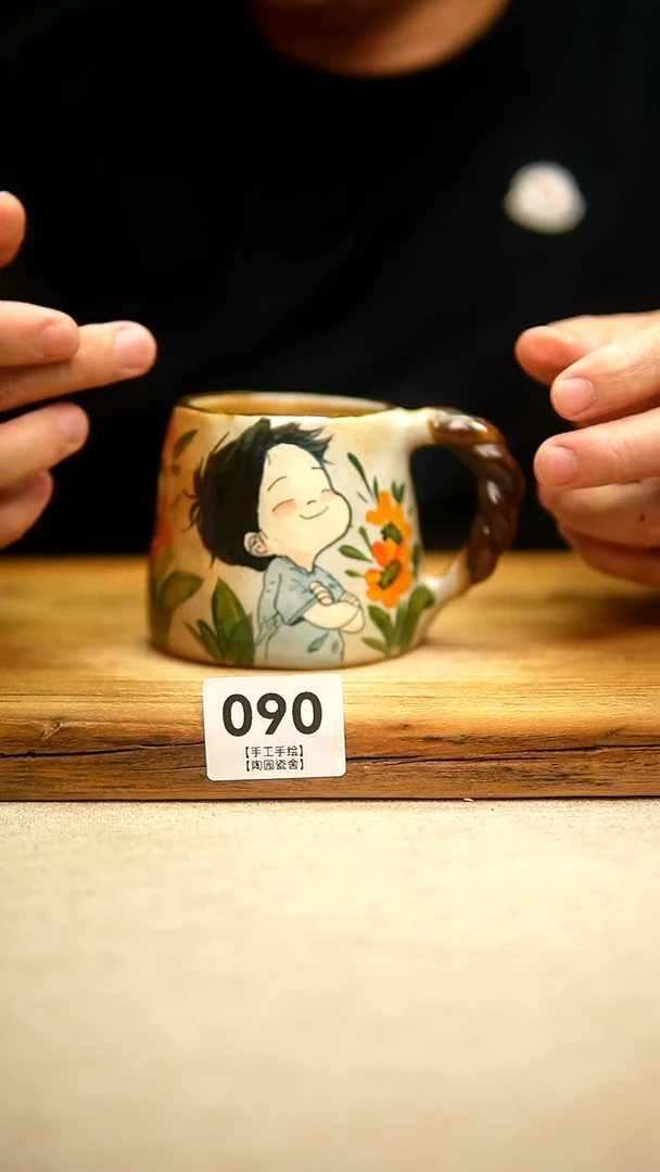 @@陶园瓷舍@@纯手工手绘@高温釉下彩