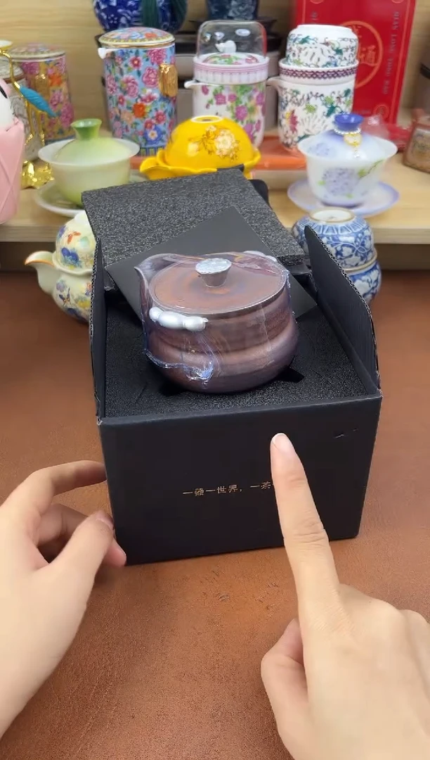 陶陶瓷茶具摆件旅行套组