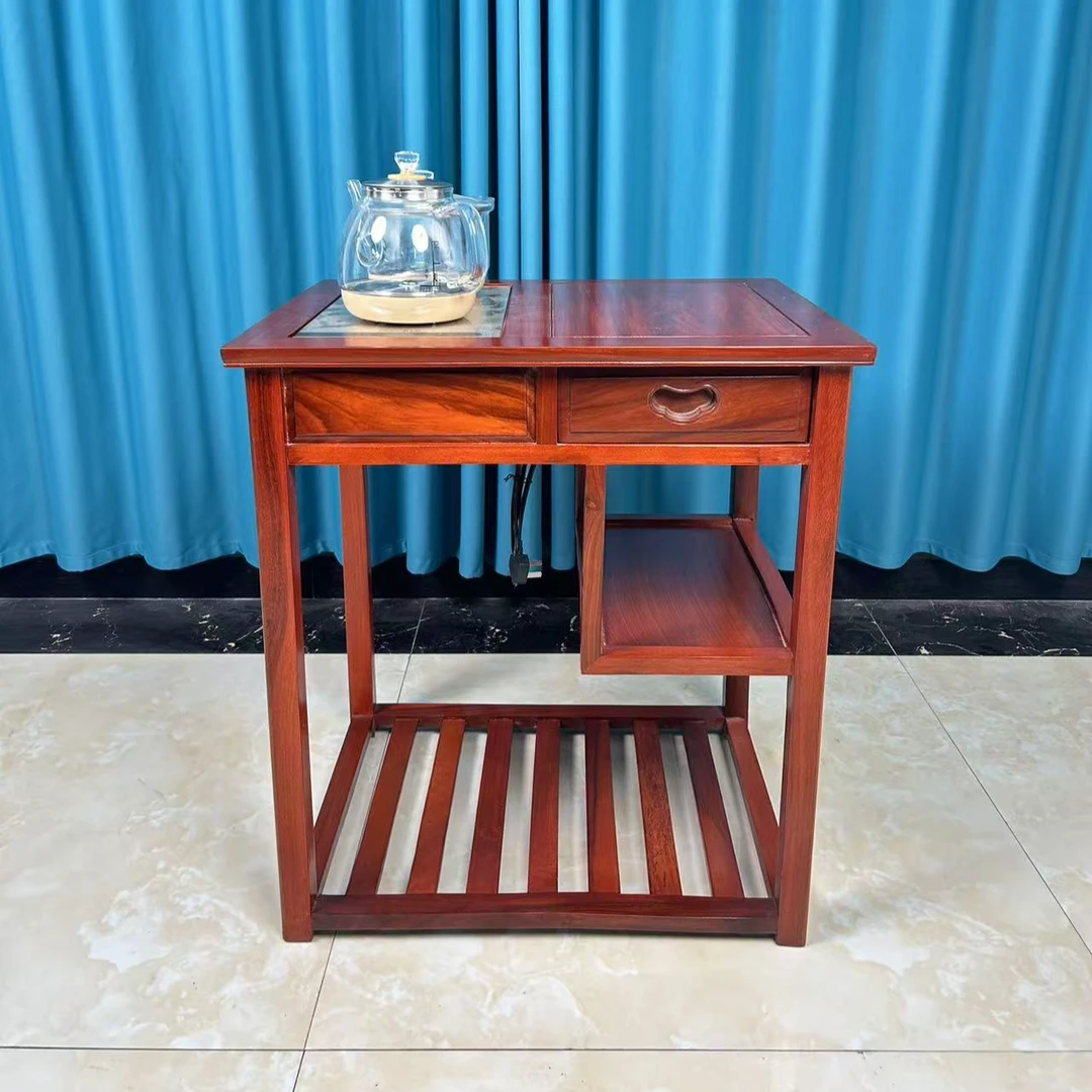 新中式烧水几富贵几小茶桌原木家具榫卯结构免安装