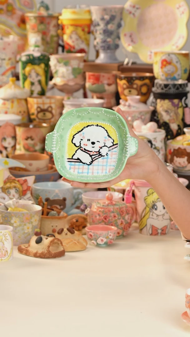 其他景德镇釉下彩手绘设计师款陶瓷