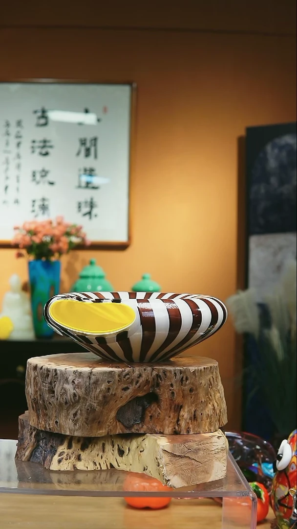 手工艺品琉璃赫本风收纳摆件