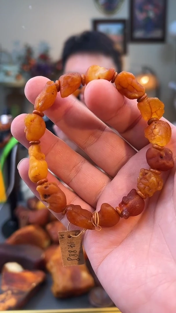 手串琥珀未镶嵌手串