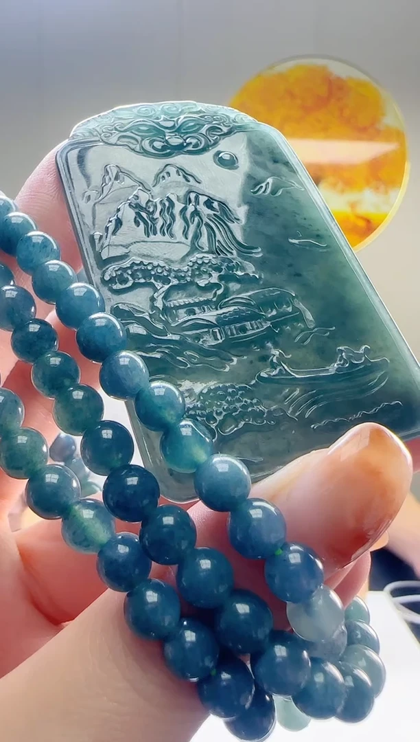 颈饰未镶嵌翡翠多样性随机发其一