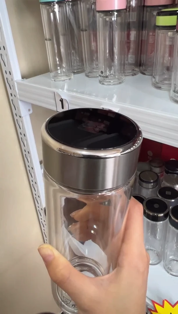 【闪购商品】双层高档395ml大容量茶杯