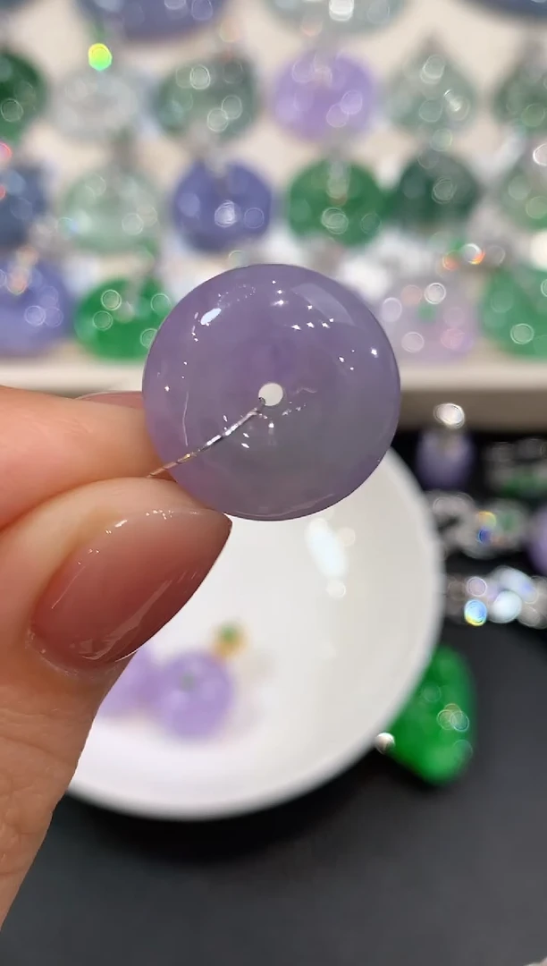 吊坠(不含链)未镶嵌翡翠a21   多样性一件发货紫货有色差