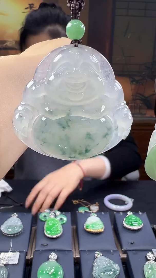 未镶嵌挂件翡翠佛公