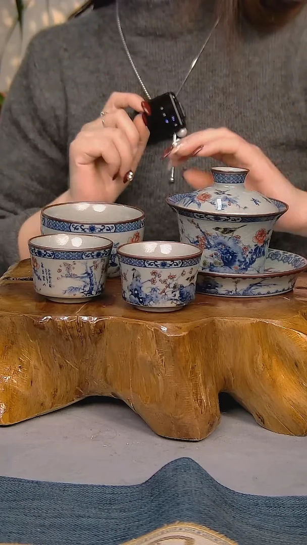 【闪购商品】简装家用款4件套 陶瓷家用茶具系列