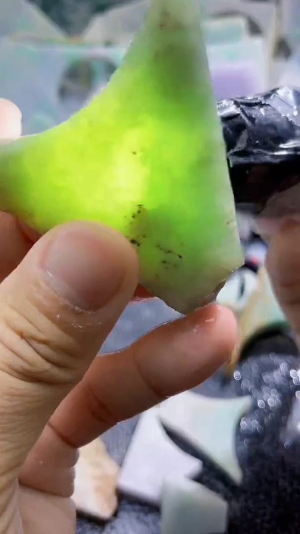 裸石翡翠天然A货翡翠板料