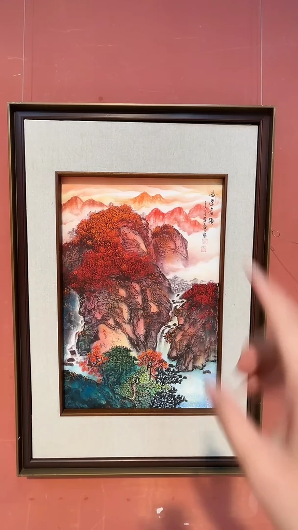 国画郭老师现场作品