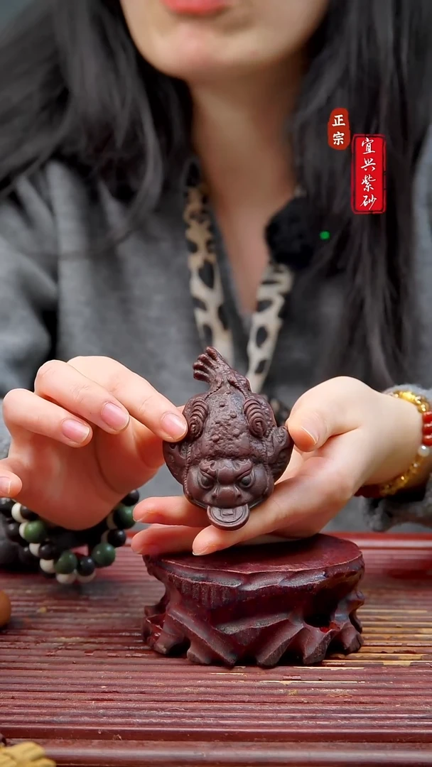 紫砂茶宠宜兴紫砂茶宠摆件