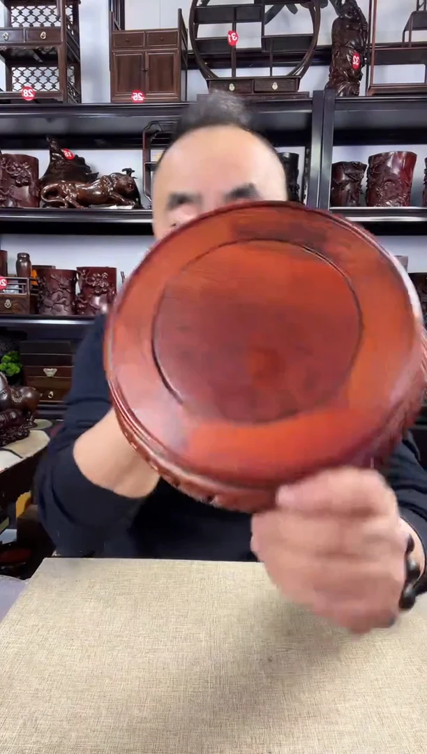 木老李红木工艺品899瑕疵