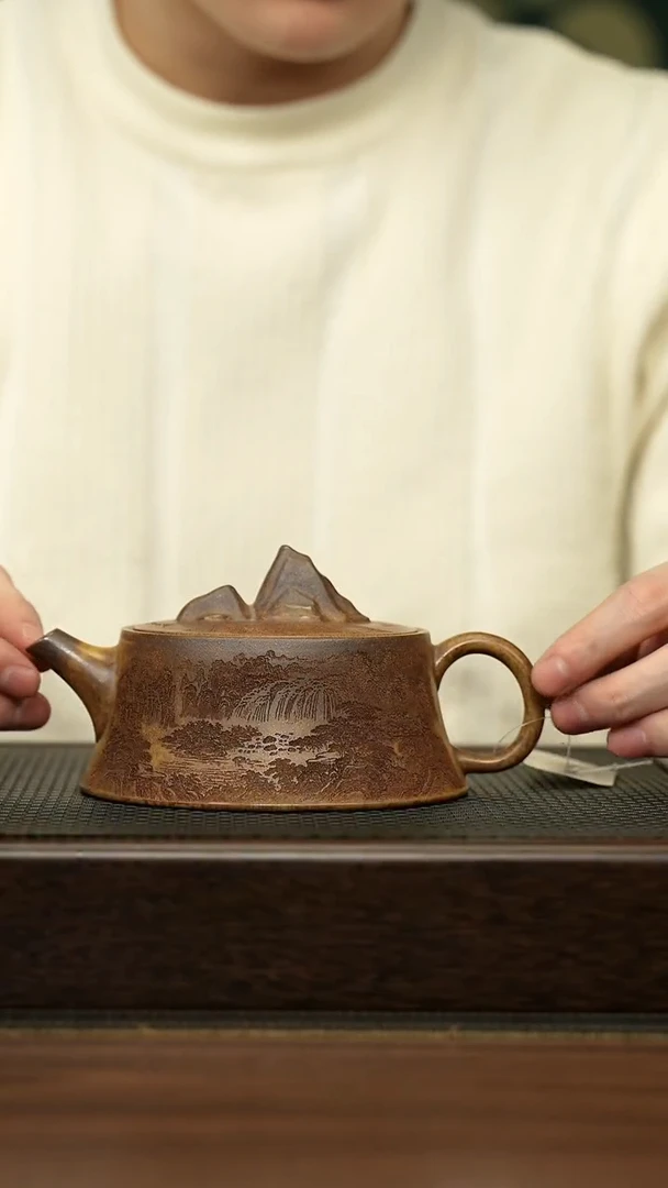 【闪购商品】紫砂茶壶宜兴原矿 手工 紫砂壶容量300CC