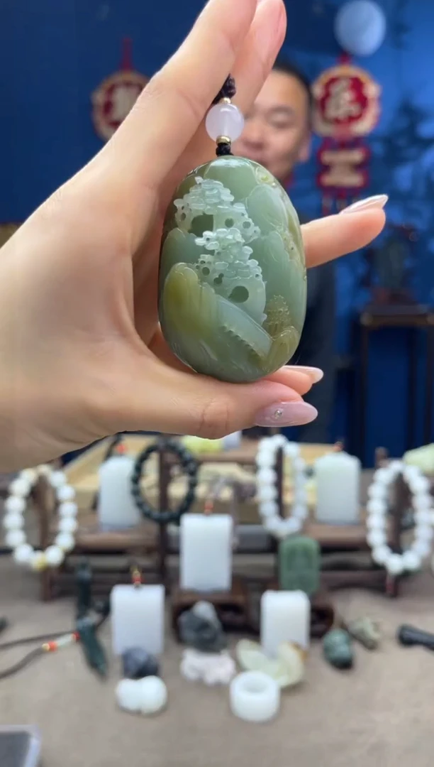 【闪购商品】和田玉颈饰未镶嵌1