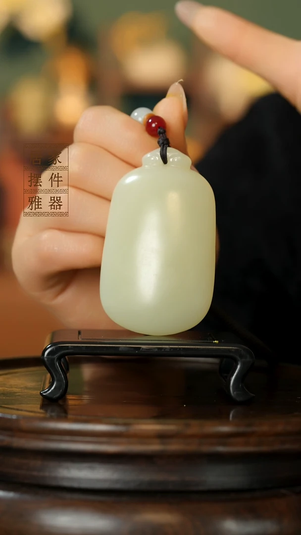 玉《如意手把》摆件