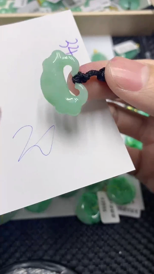 颈饰未镶嵌翡翠缅甸A货翡翠