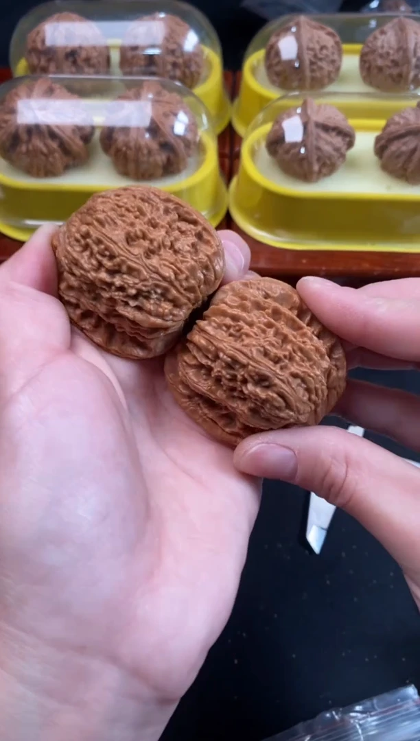 把件文玩核桃南疆石42尺F766