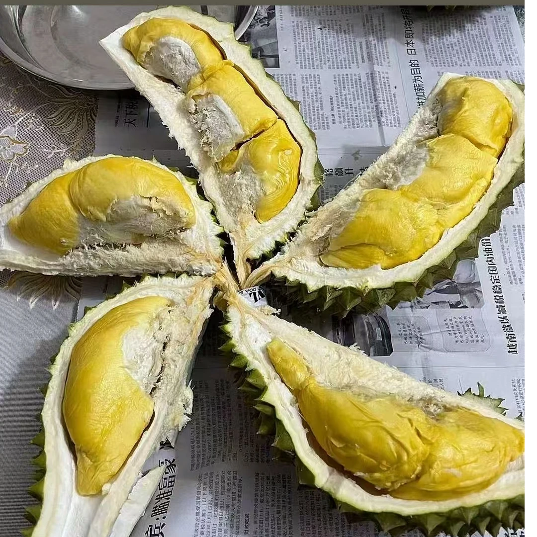 新鲜树熟泰国青尼（软糯奶香甜）一颗1500g-4000g核大小适中大果拆肉榴莲同城送榴莲同城送青尼泰国