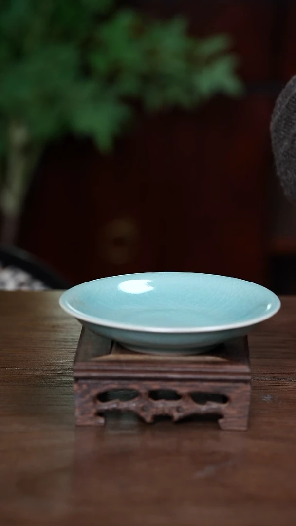 【闪购商品】L·宝丰宋官窑汝瓷盘子