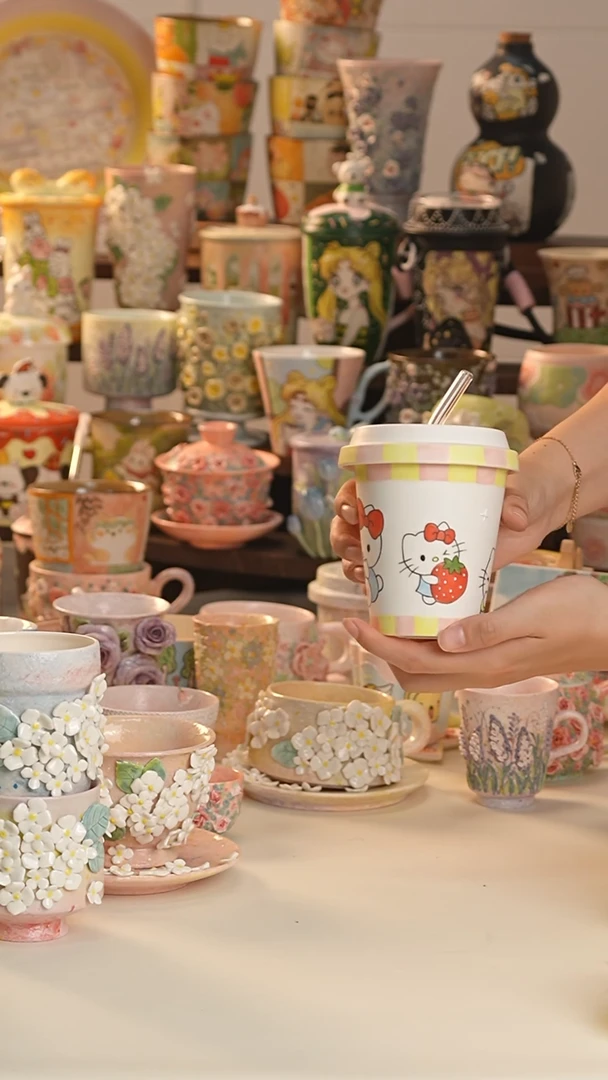 其他景德镇釉下彩手绘设计师款陶瓷