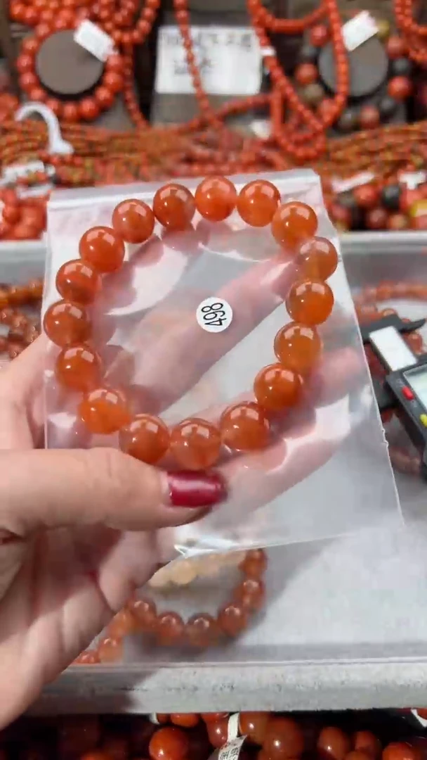 【闪购商品】南红玛瑙手串未镶嵌13