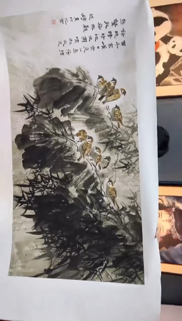 国画九霄甄选国画作品x08