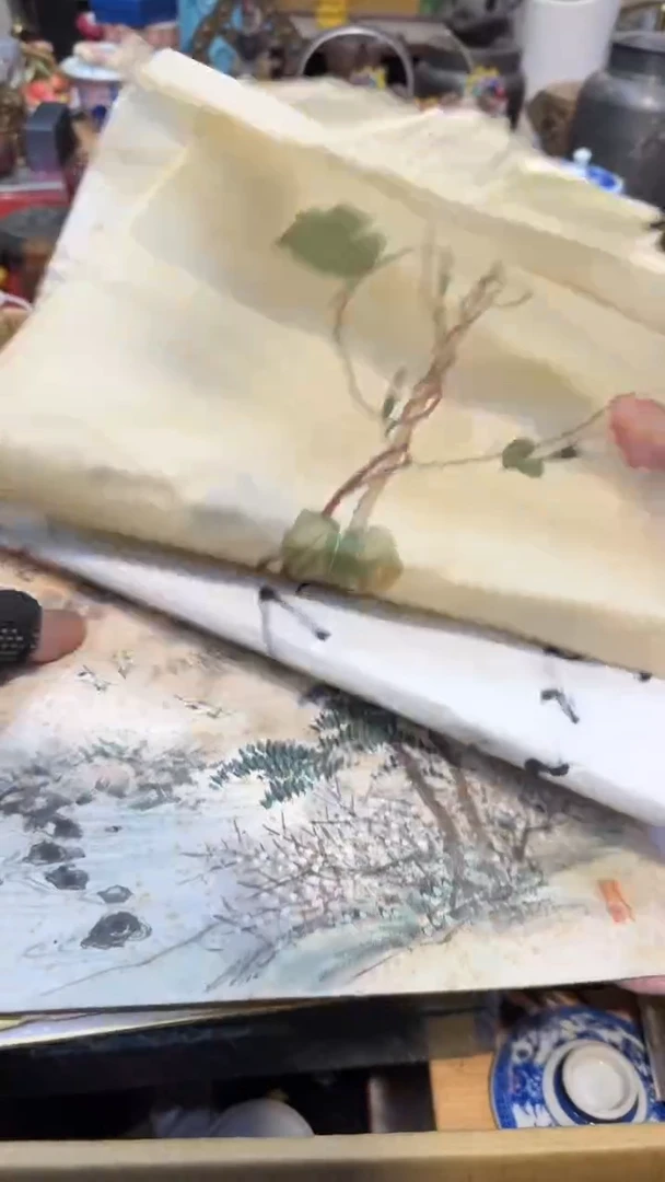 卡纸中古艺术工艺美术品