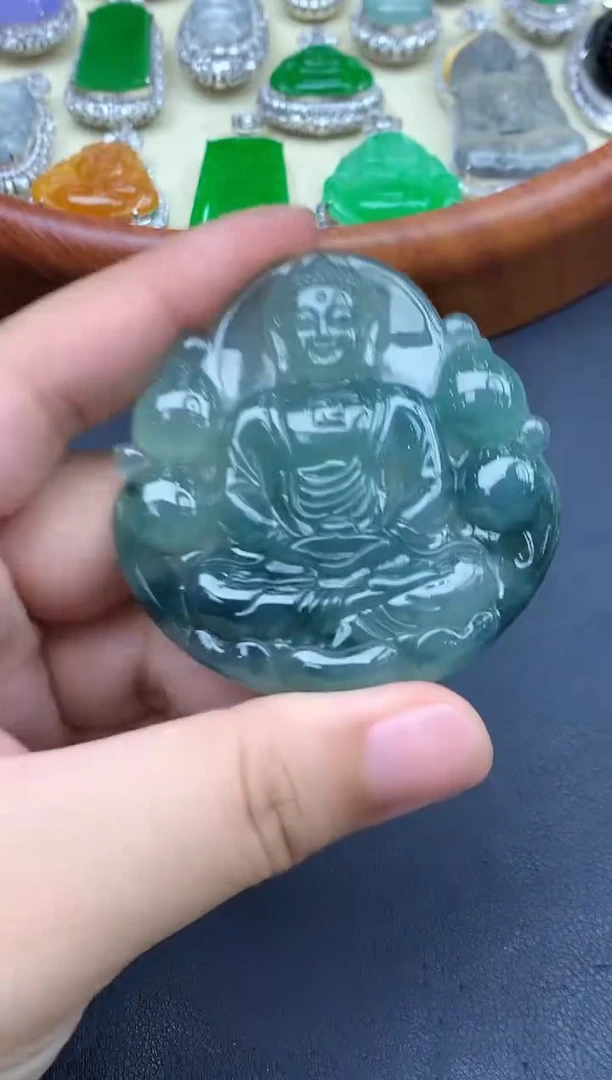 颈饰未镶嵌翡翠124-中国好珍宝