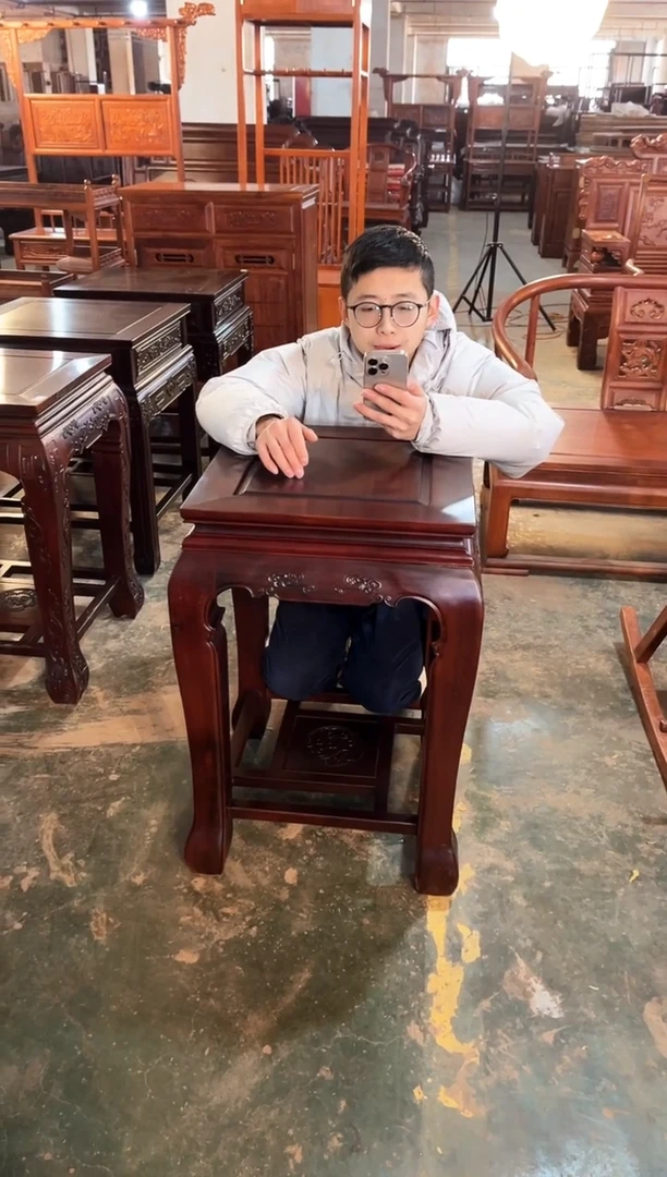 【闪购商品】黑酸枝木类成套家具J11