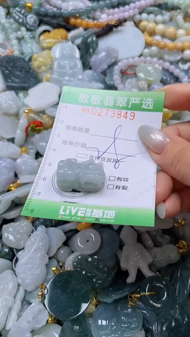 翡翠未镶嵌颈饰闪购0273849