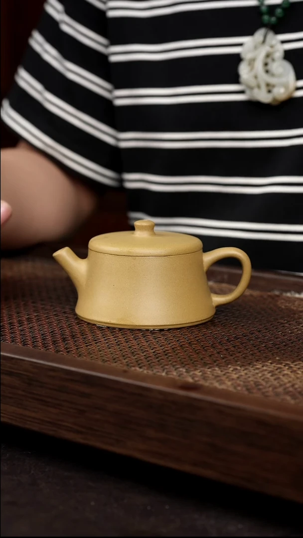 茶壶紫砂黄金段云柱