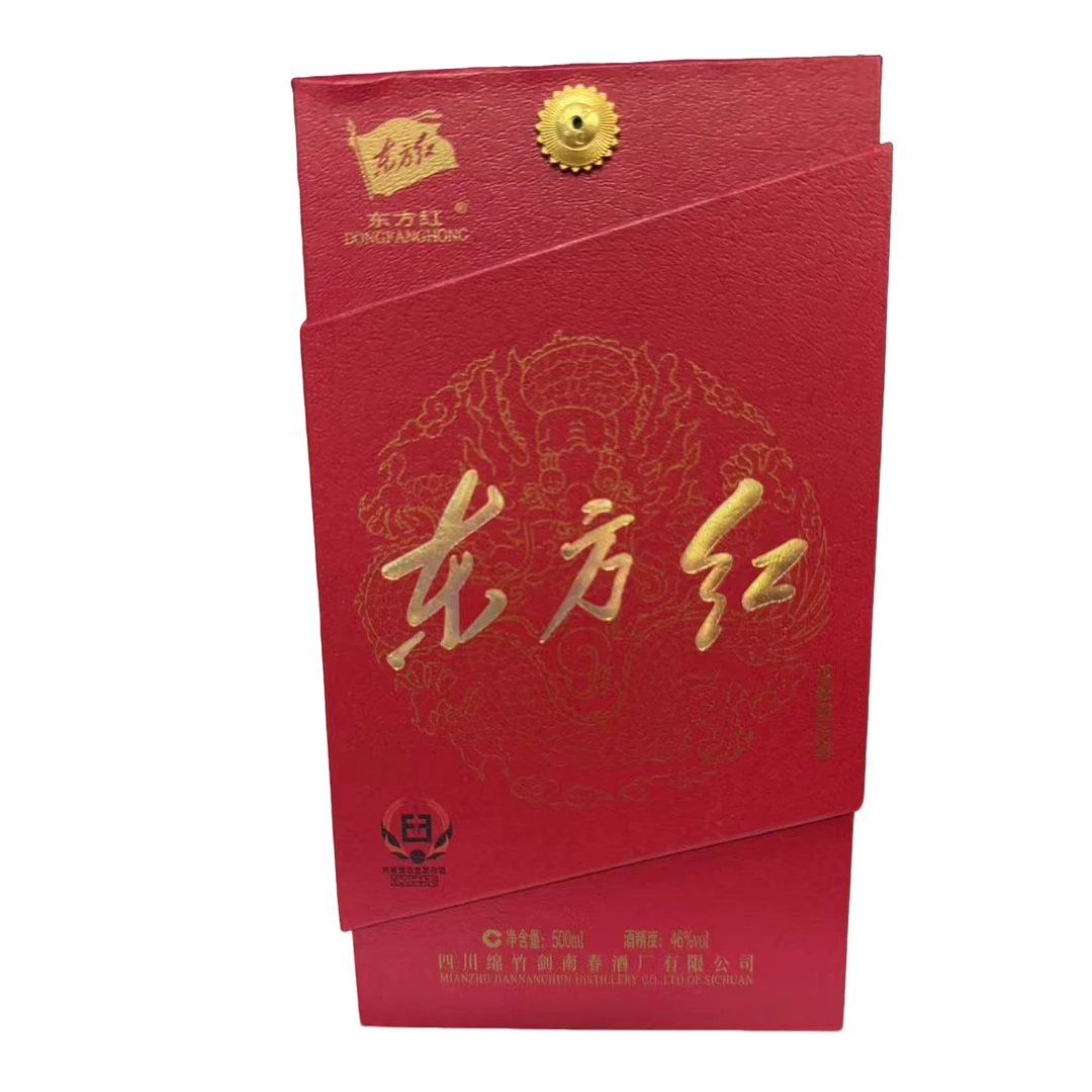 剑南春东方红 46度 500ml  年份随机 X
