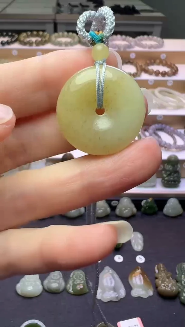 颈饰未镶嵌和田玉216号链接约卡25*7