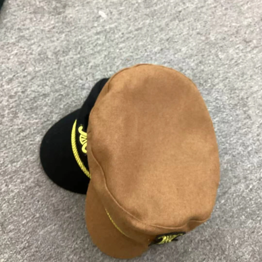 子艳欧货时尚经典卡其海军帽鸭舌帽