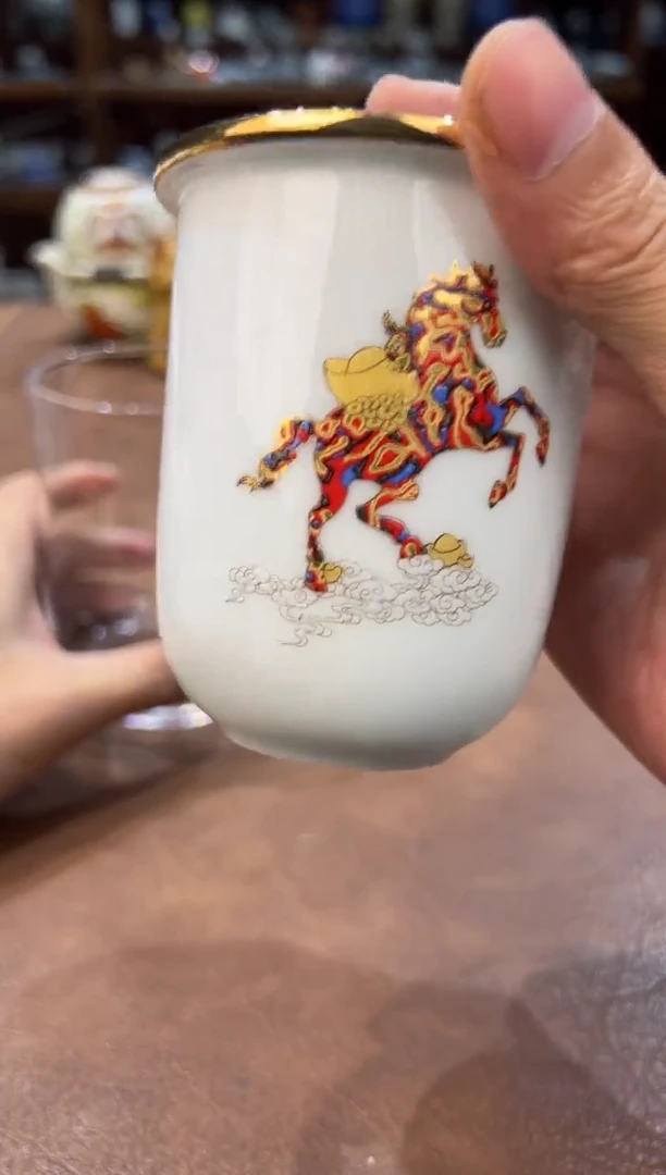 真的很便宜超好看会开片的旅行茶具Q1Q1