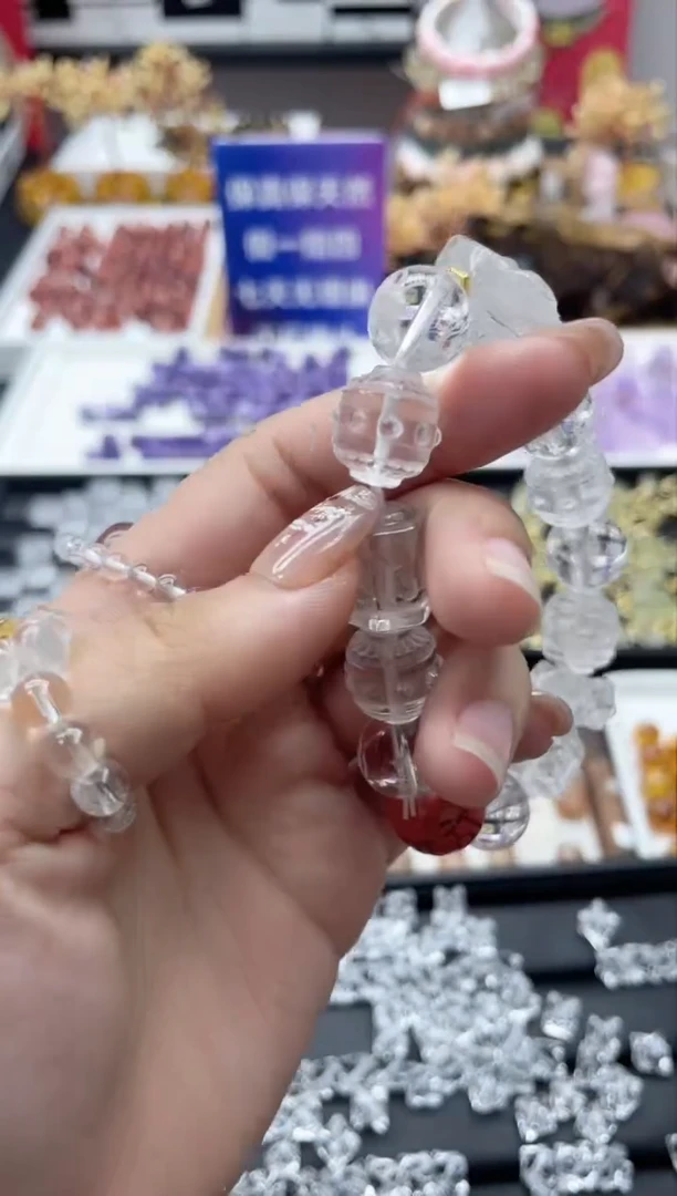 【闪购商品】水晶颈饰未镶嵌4a多样性发其一/2.1/1个