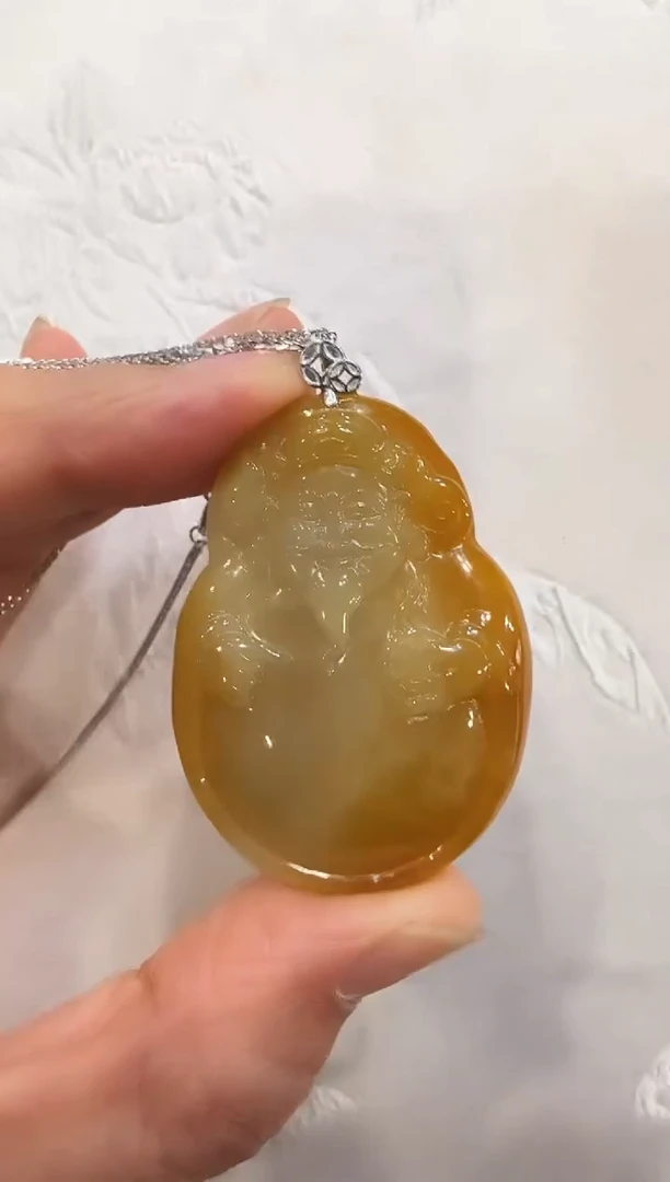 颈饰未镶嵌翡翠国风