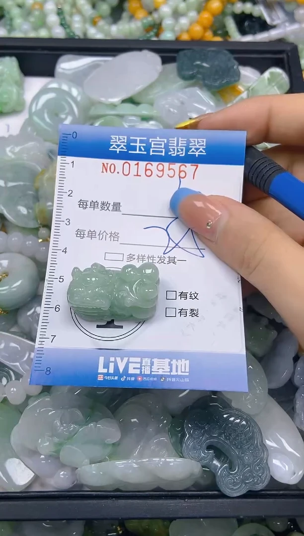 翡翠未镶嵌颈饰闪购0169567