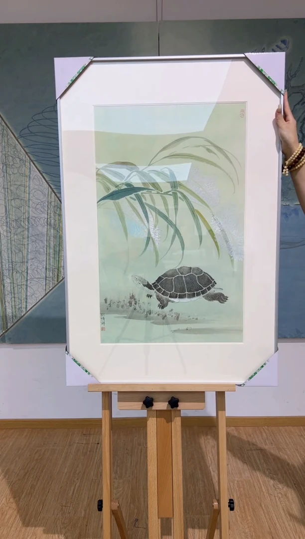 国画邹训精-2.5平尺-国画作品-yz