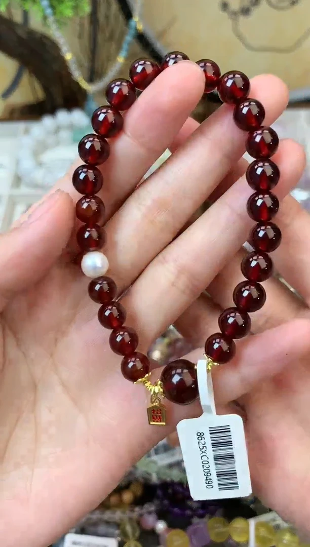 【闪购商品】石榴石（芬达石）手链未镶嵌149