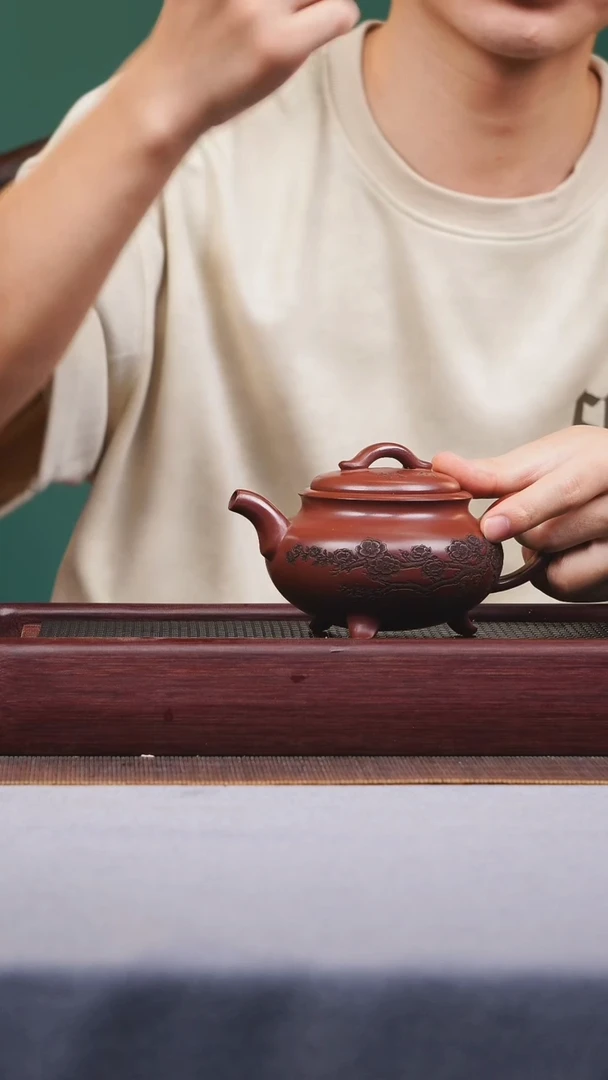 茶壶紫砂宜兴原矿紫砂作品