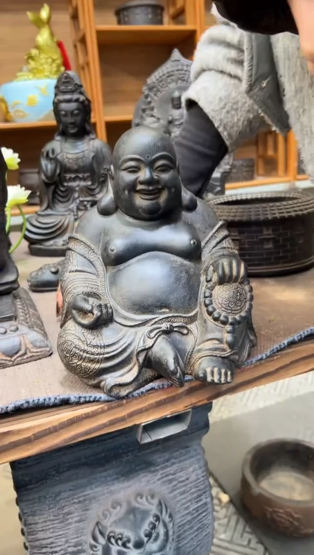 陶土【火山泥】大肚佛