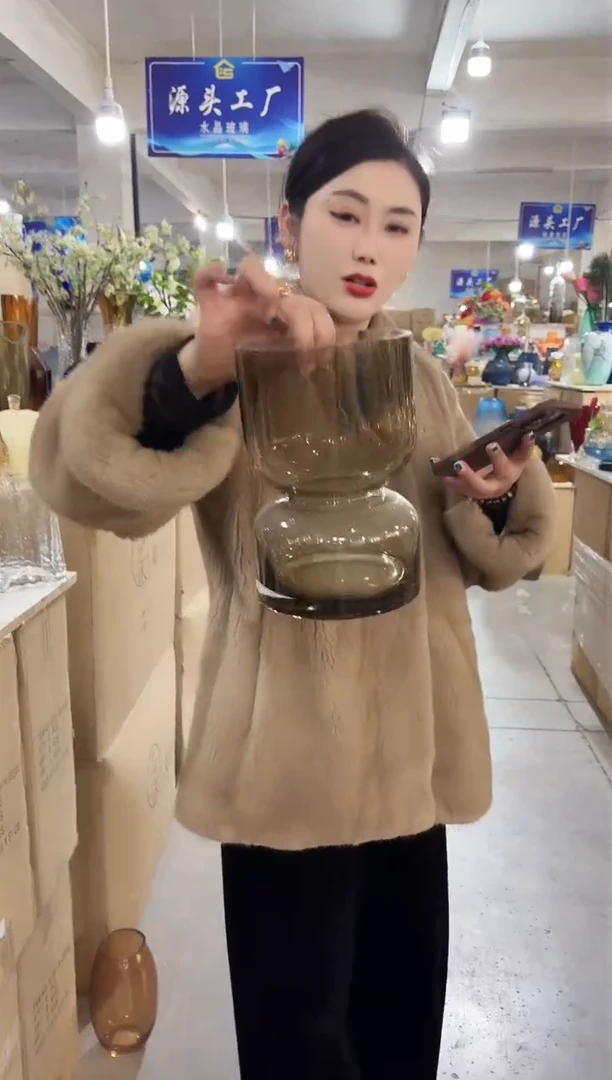 【闪购商品】玻璃私花贸易祁祁-微瑕--NEDTV