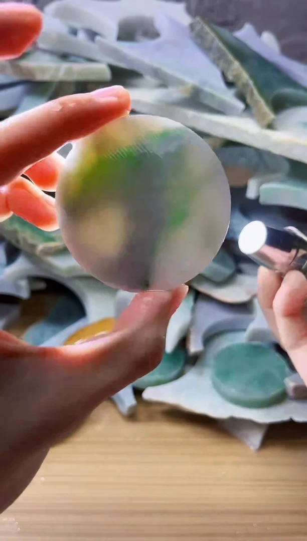 裸石翡翠翡翠a货正品玉石陈309