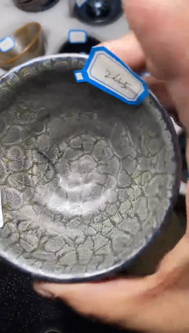 【闪购商品】茶盏叶紫建盏瓷器微瑕245